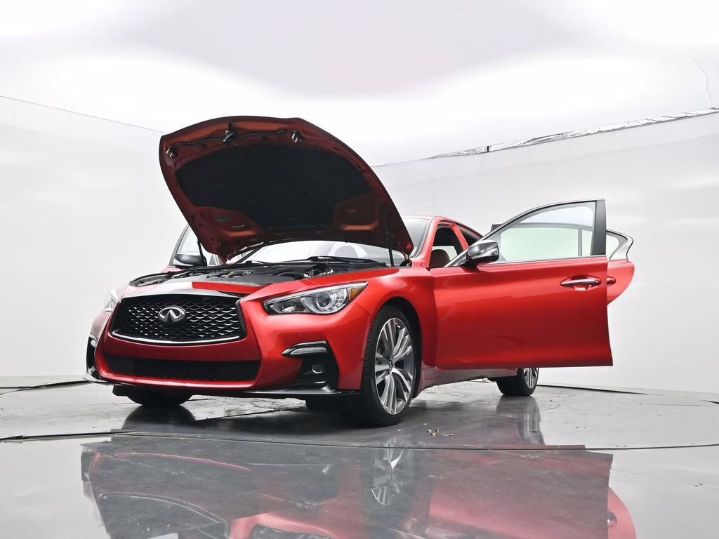 2023 Dynamic Sunstone Red INFINITI Q50 SENSORY RWD Sedan