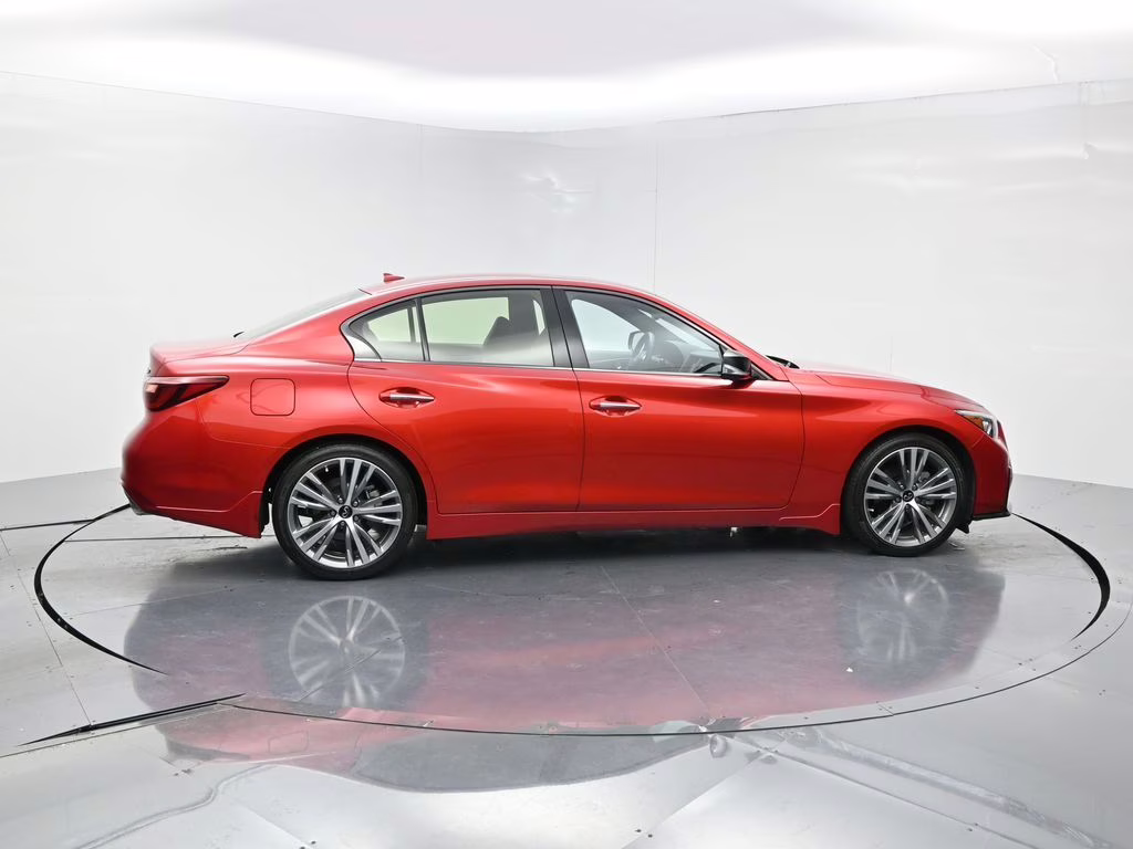 2023 Dynamic Sunstone Red INFINITI Q50 SENSORY RWD Sedan
