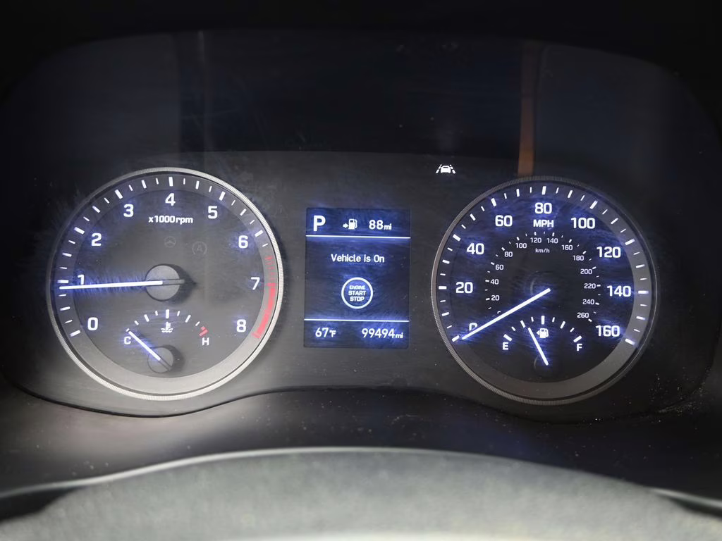 2019 Gemstone Red Hyundai Tucson Sport FWD SUV