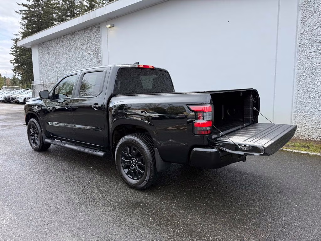 2023 Super Black Nissan Frontier SV 4X4 Truck