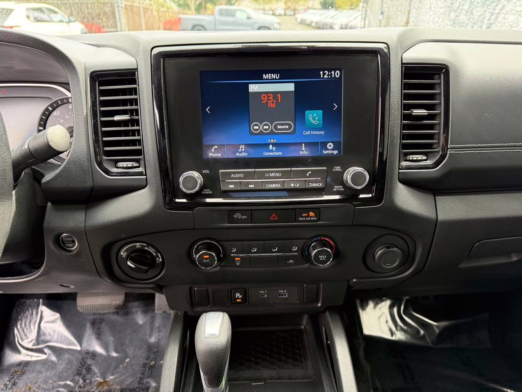 2023 Super Black Nissan Frontier SV 4X4 Truck