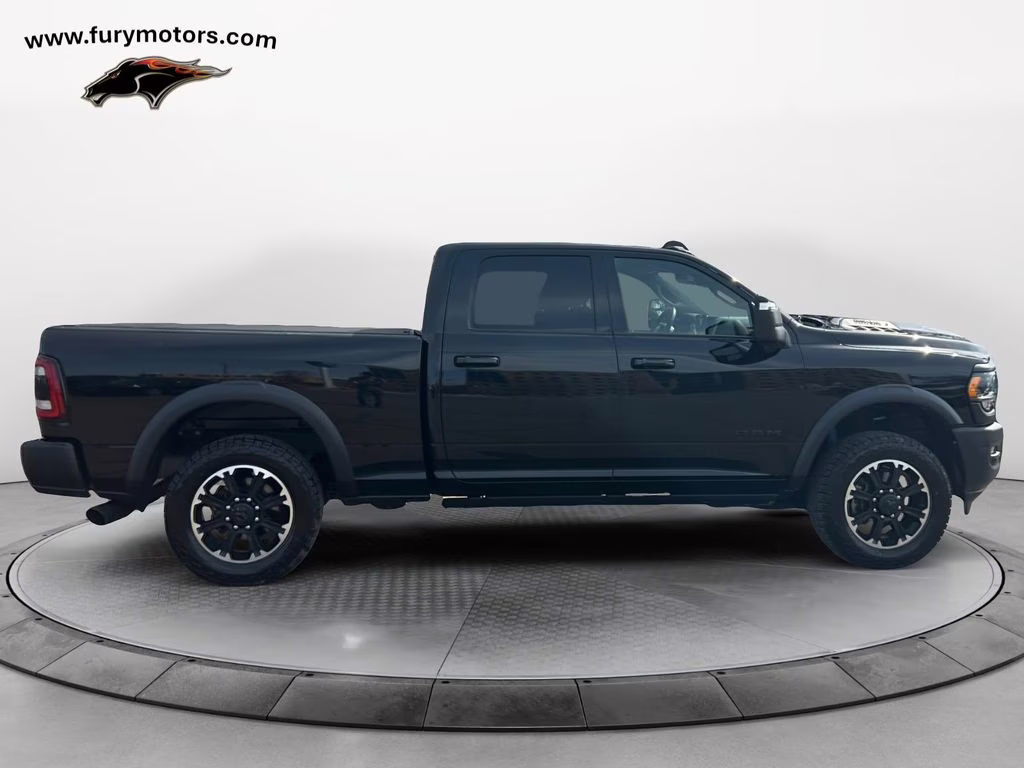 2023 Diamond Black Crystal Pearlcoat Ram 2500 Rebel Power Wagon w/5th Wheel Prep & Tow Tech Pkg 4X4 Truck