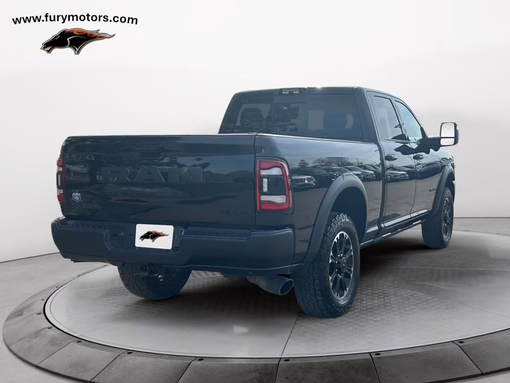 2023 Diamond Black Crystal Pearlcoat Ram 2500 Rebel Power Wagon w/5th Wheel Prep & Tow Tech Pkg 4X4 Truck