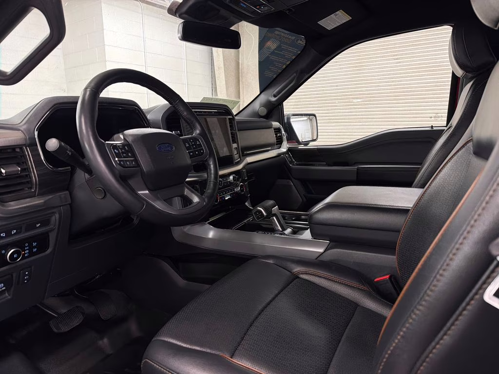 2024 Rapid Red Metallic Tinted Clearcoat Ford F-150 Lariat 4X4 Truck