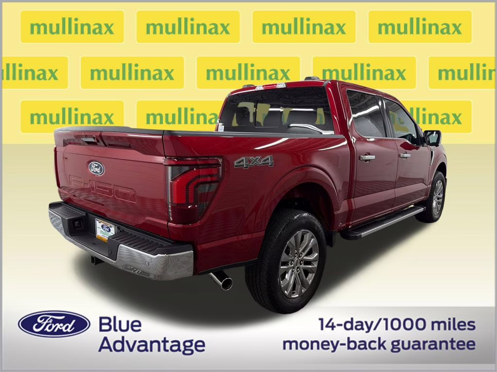 2024 Rapid Red Metallic Tinted Clearcoat Ford F-150 Lariat 4X4 Truck