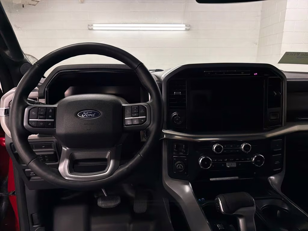 2024 Rapid Red Metallic Tinted Clearcoat Ford F-150 Lariat 4X4 Truck