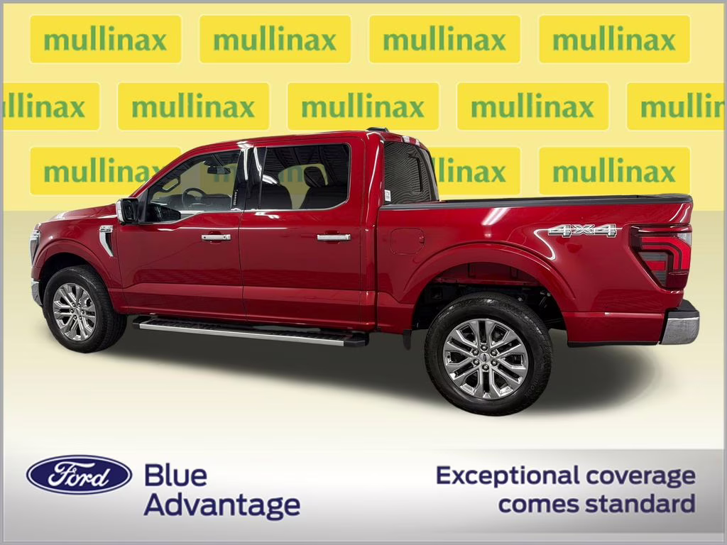 2024 Rapid Red Metallic Tinted Clearcoat Ford F-150 Lariat 4X4 Truck