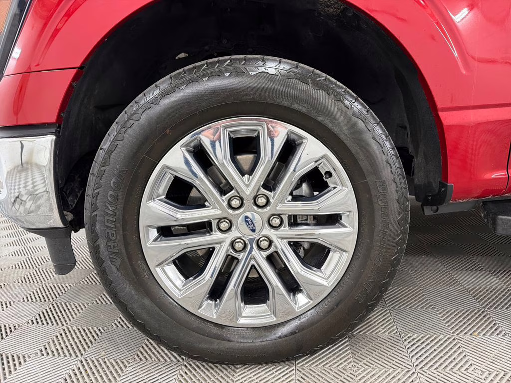 2024 Rapid Red Metallic Tinted Clearcoat Ford F-150 Lariat 4X4 Truck