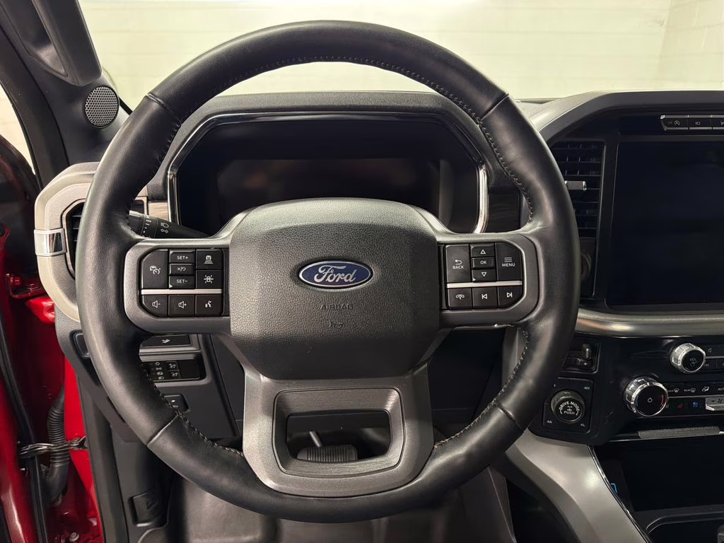 2024 Rapid Red Metallic Tinted Clearcoat Ford F-150 Lariat 4X4 Truck