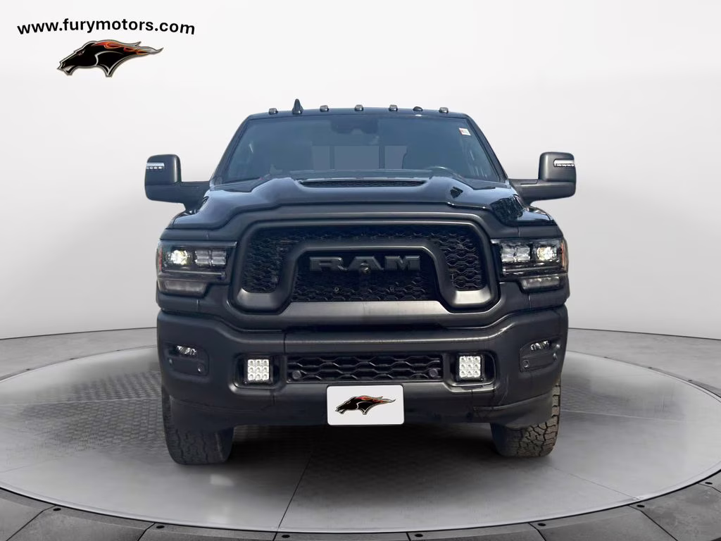 2023 Diamond Black Crystal Pearlcoat Ram 2500 Rebel Power Wagon w/5th Wheel Prep & Tow Tech Pkg 4X4 Truck