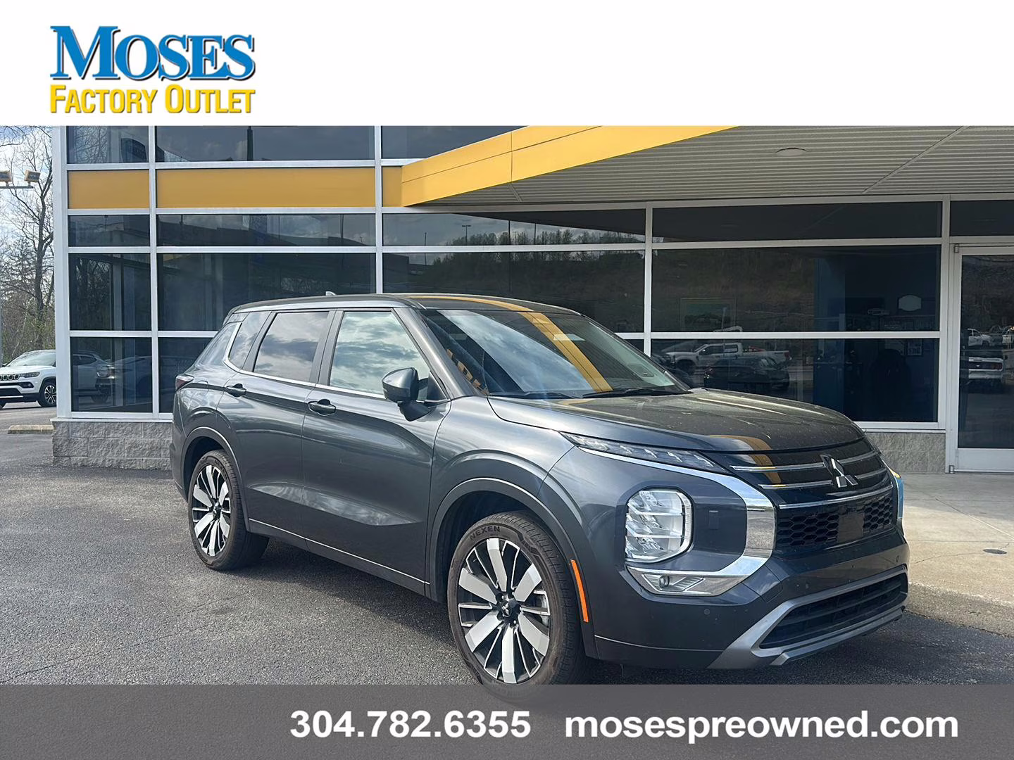 2025 GRAY Mitsubishi Outlander SE AWD S-AWC