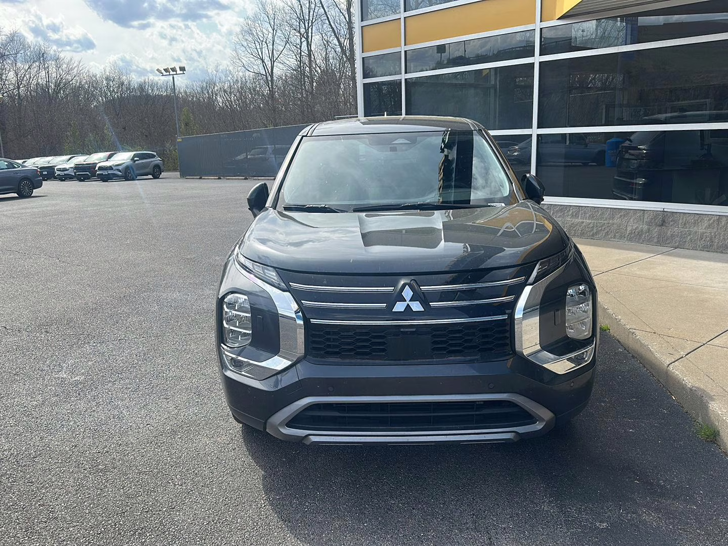 2025 GRAY Mitsubishi Outlander SE AWD S-AWC