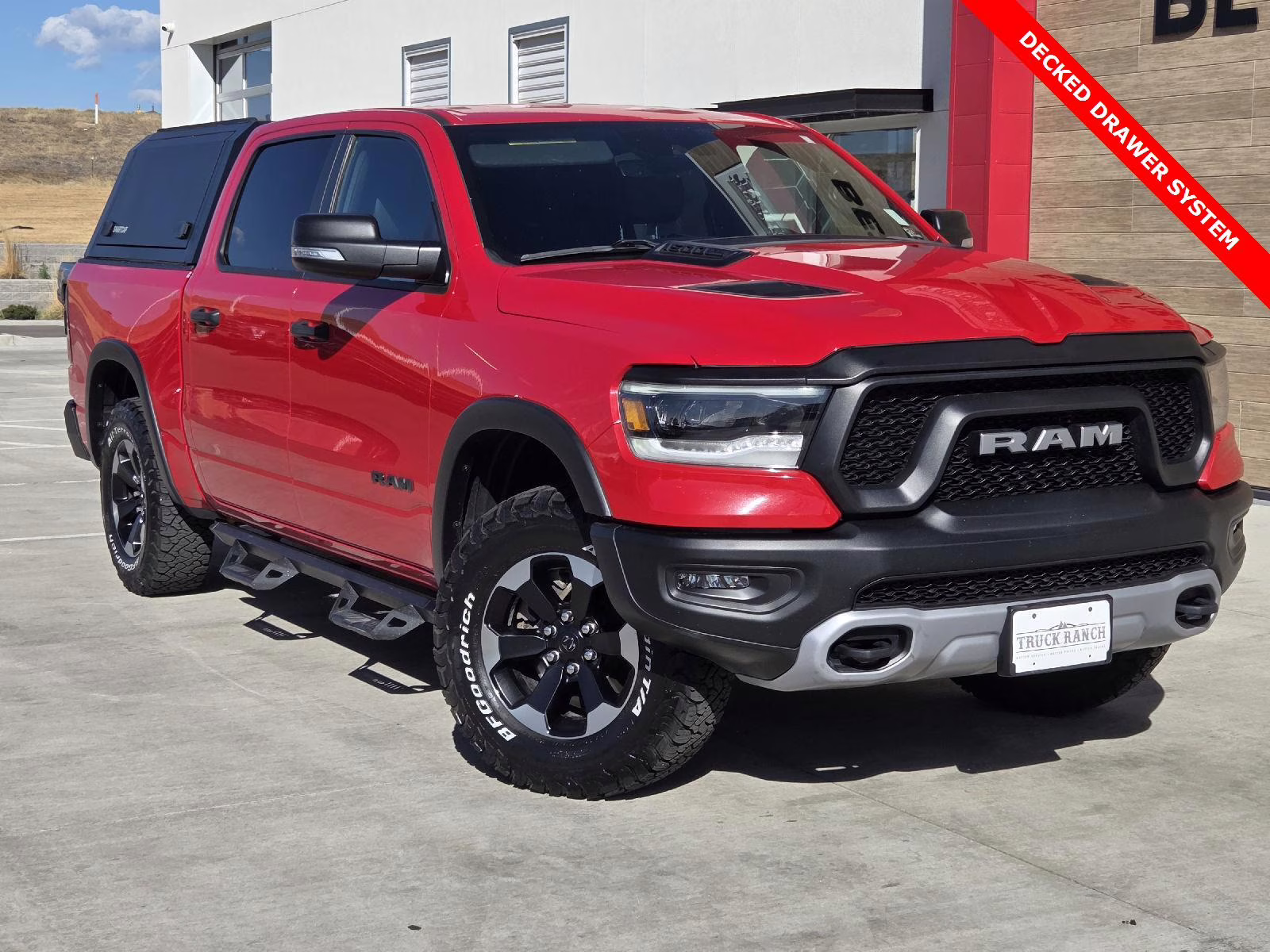2022 Flame Red Clearcoat Ram 1500 Rebel 4X4 Truck