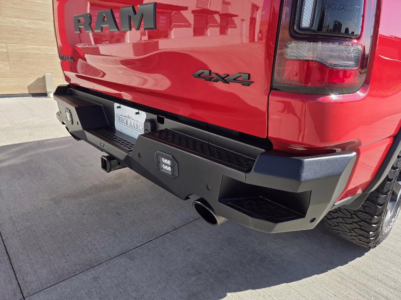 2022 Flame Red Clearcoat Ram 1500 Rebel 4X4 Truck