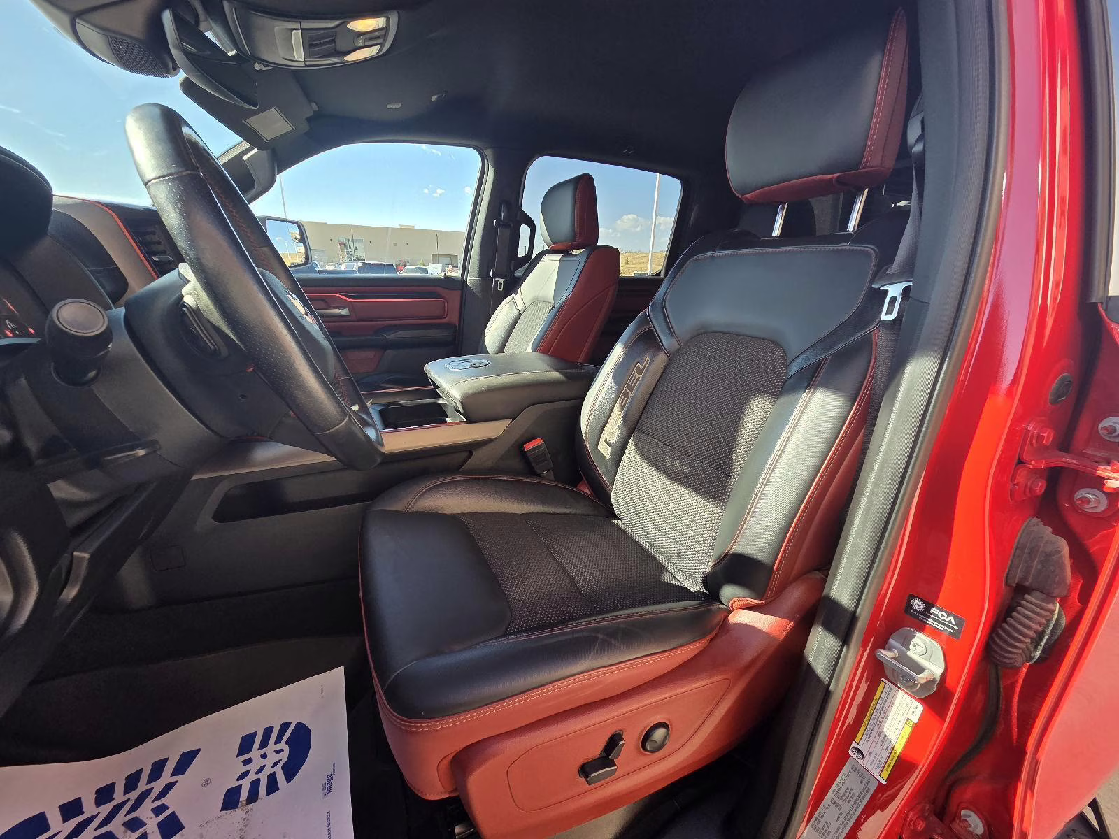 2022 Flame Red Clearcoat Ram 1500 Rebel 4X4 Truck