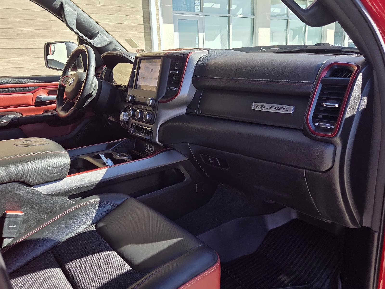 2022 Flame Red Clearcoat Ram 1500 Rebel 4X4 Truck