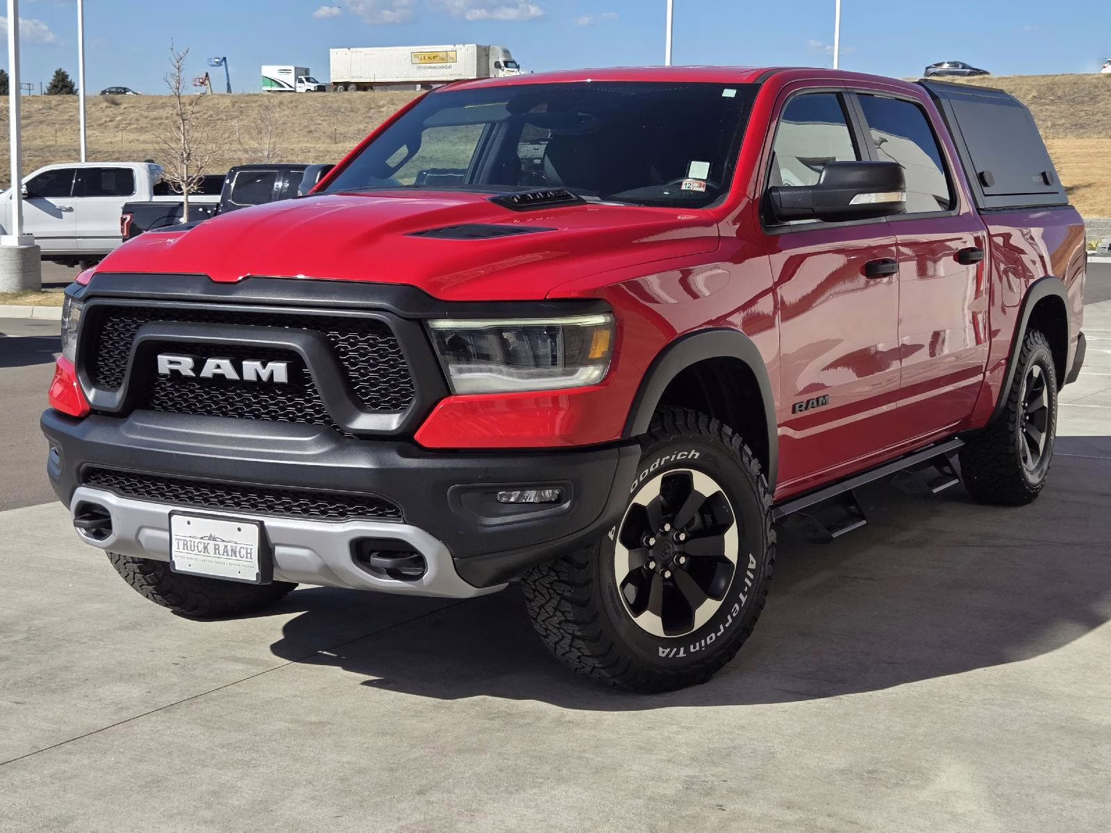 2022 Flame Red Clearcoat Ram 1500 Rebel 4X4 Truck