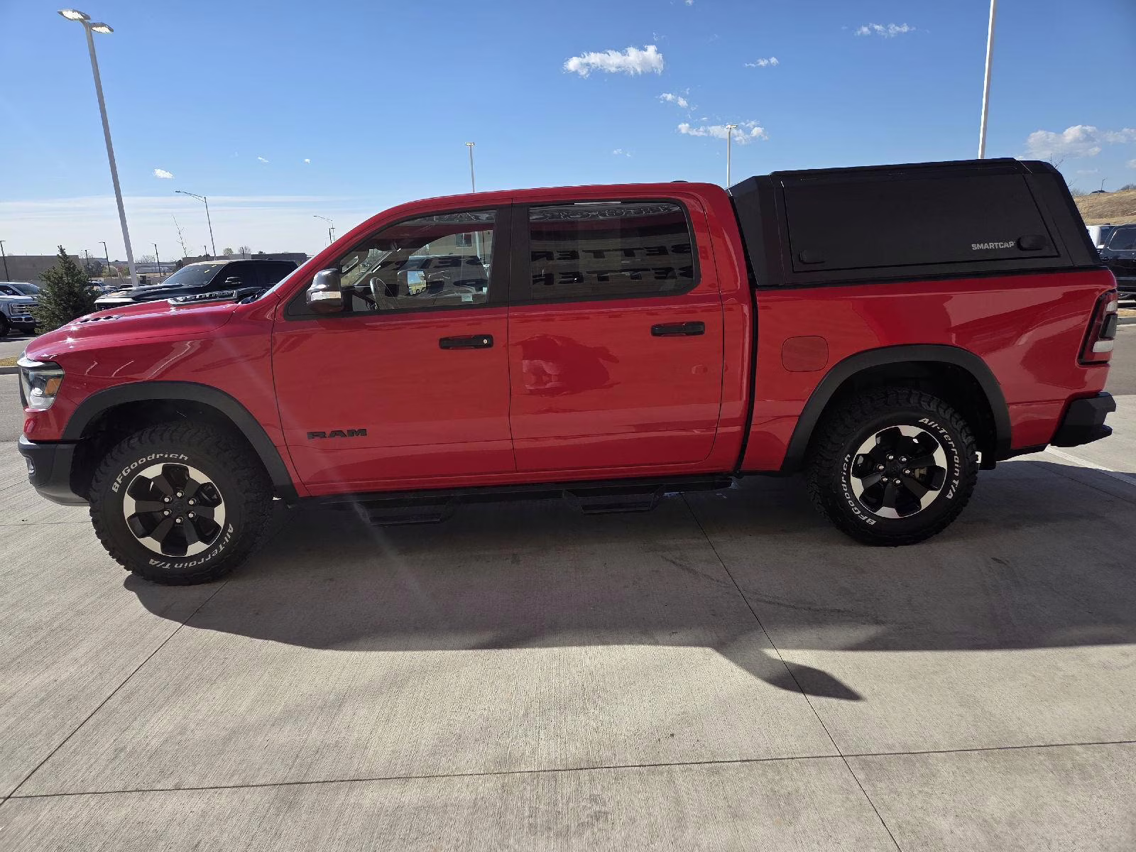 2022 Flame Red Clearcoat Ram 1500 Rebel 4X4 Truck