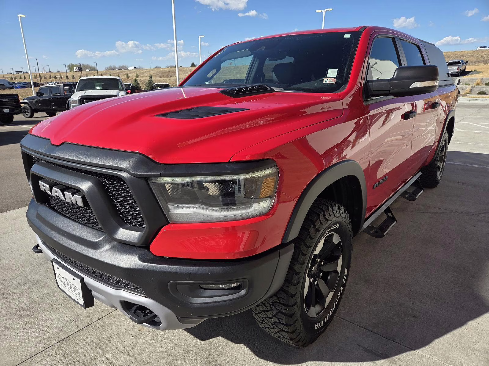2022 Flame Red Clearcoat Ram 1500 Rebel 4X4 Truck