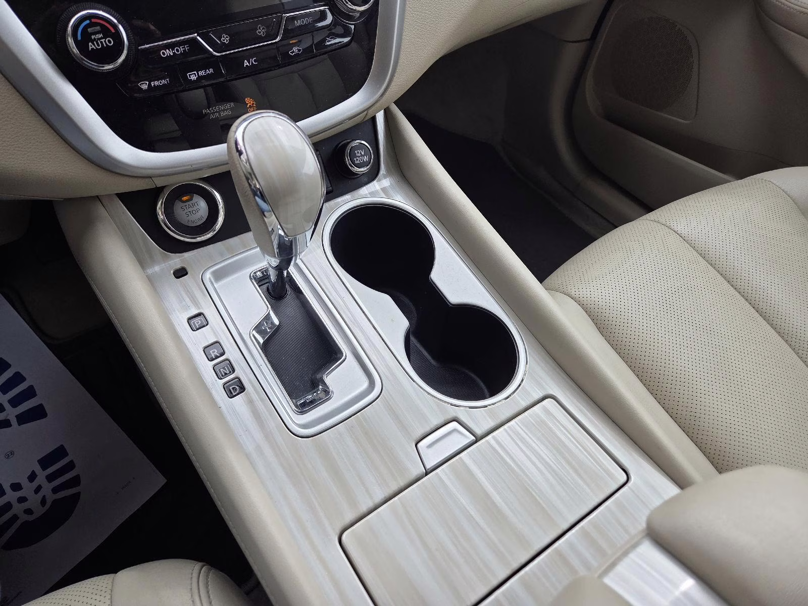 2015 Pearl White Nissan Murano SL FWD SUV