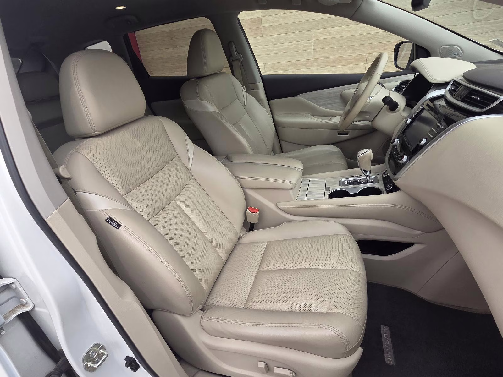 2015 Pearl White Nissan Murano SL FWD SUV