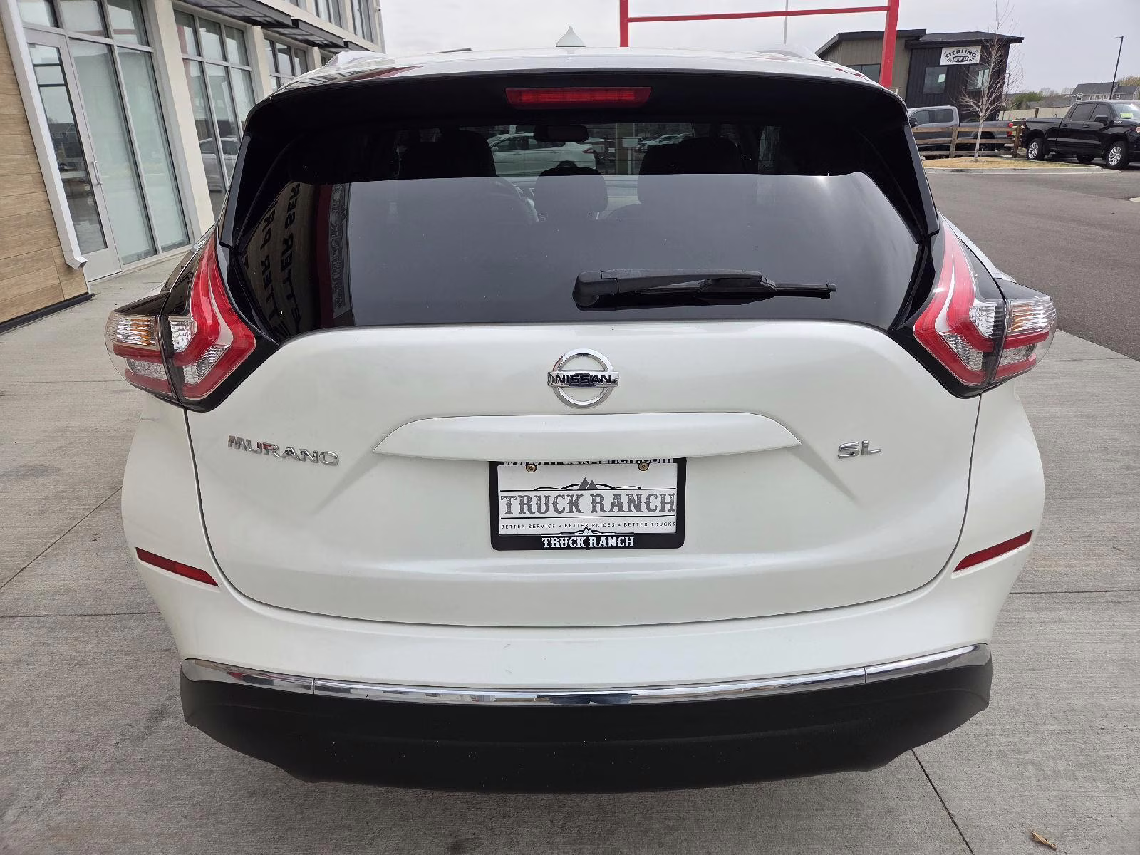 2015 Pearl White Nissan Murano SL FWD SUV