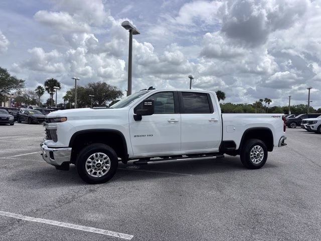 2024 Summit White Chevrolet Silverado 2500HD LT 4X4 Truck