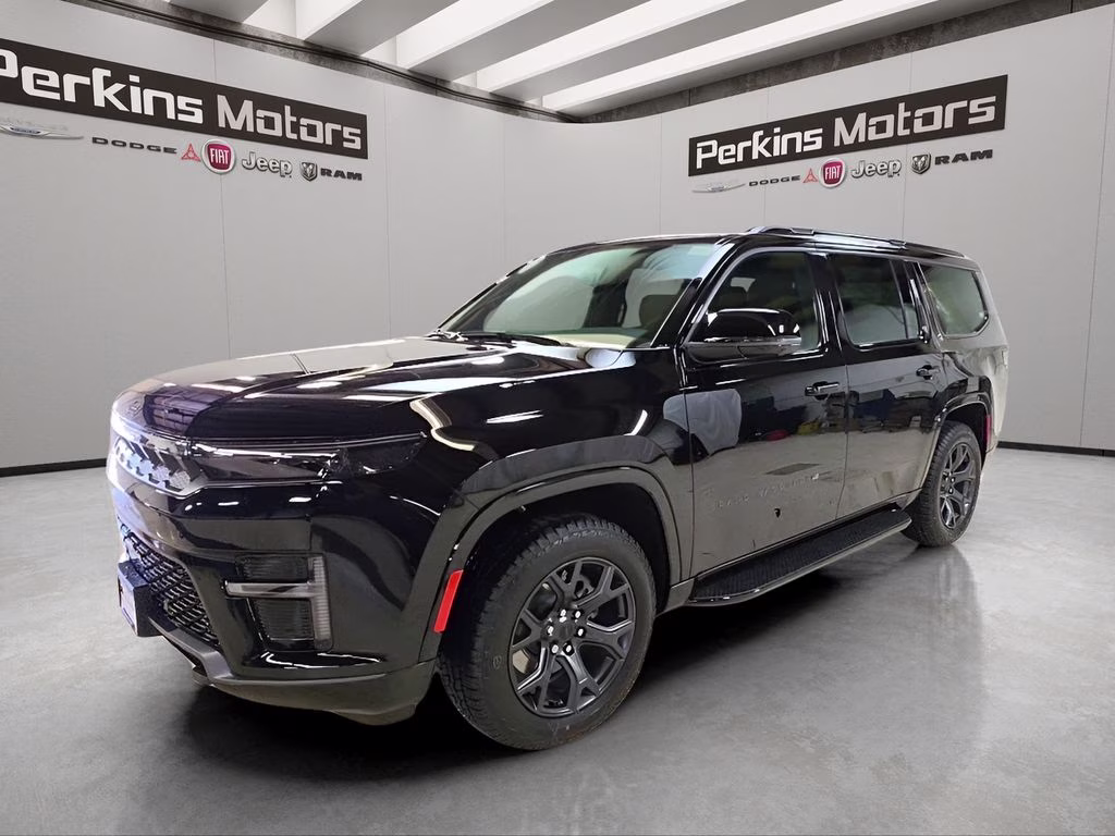 2026 High Gloss Black Jeep Grand Wagoneer Upland 4X4 SUV