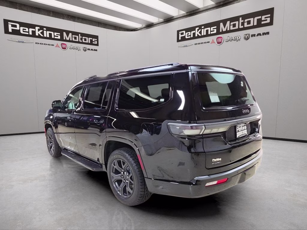 2026 High Gloss Black Jeep Grand Wagoneer Upland 4X4 SUV
