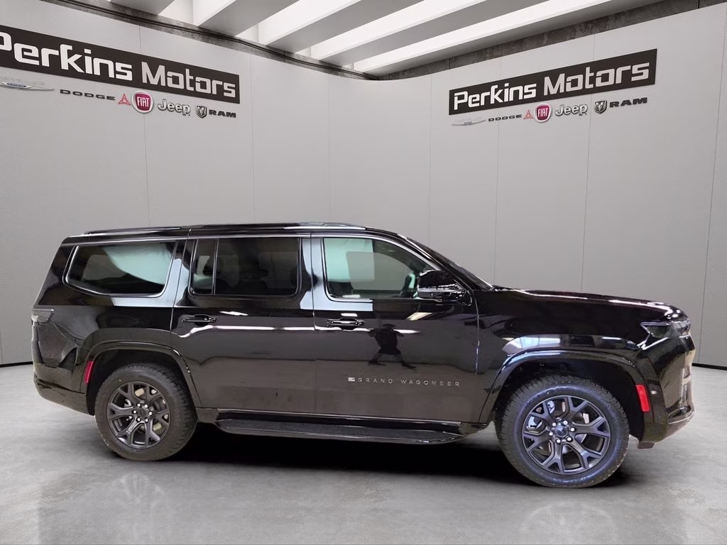2026 High Gloss Black Jeep Grand Wagoneer Upland 4X4 SUV