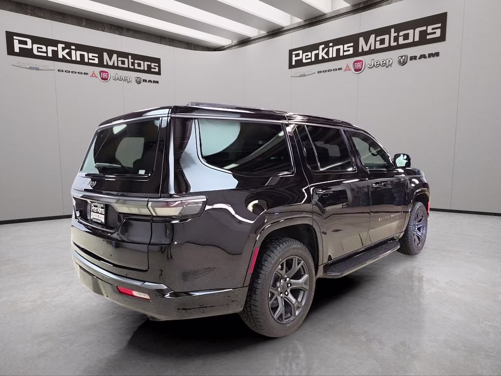 2026 High Gloss Black Jeep Grand Wagoneer Upland 4X4 SUV