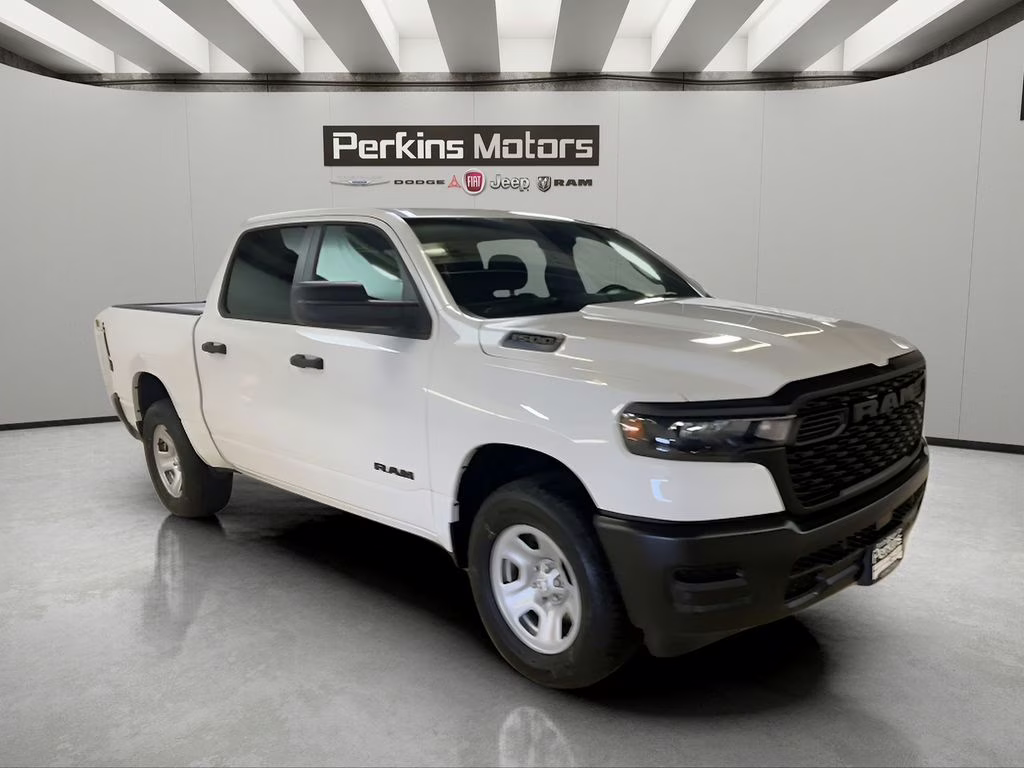 2026 Bright White Clearcoat Ram 1500 Tradesman 4X4 Truck