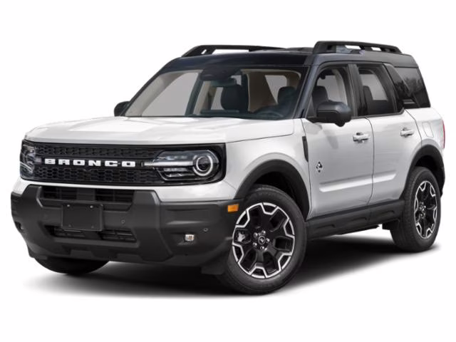 2026 White Ford Bronco Sport Outer Banks 4X4 SUV