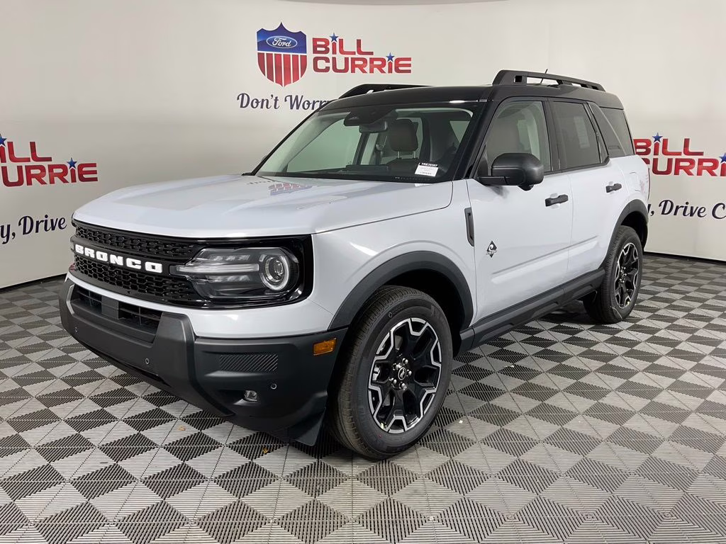 2026 White Ford Bronco Sport Outer Banks 4X4 SUV
