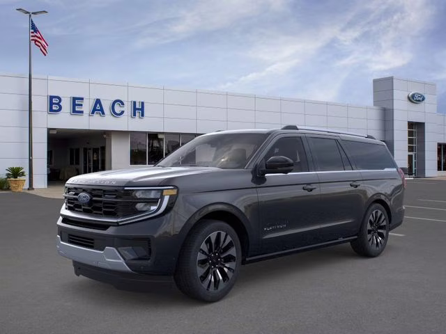 2026 Dark Matter Gray Metallic Ford Expedition Max Platinum 4X4 SUV