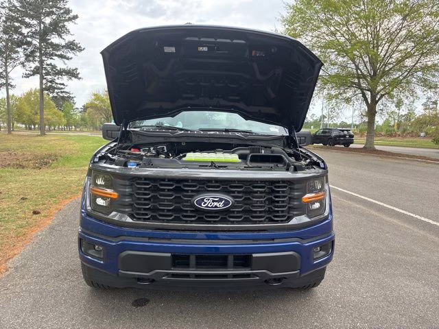 2026 Argon Blue Metallic Ford F-150 STX 4X4 Truck