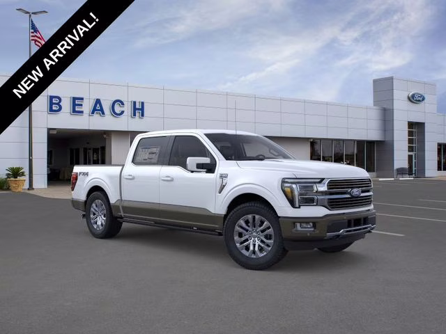 2026 Star White Metallic Tri-Coat Ford F-150 King Ranch 4X4 Truck