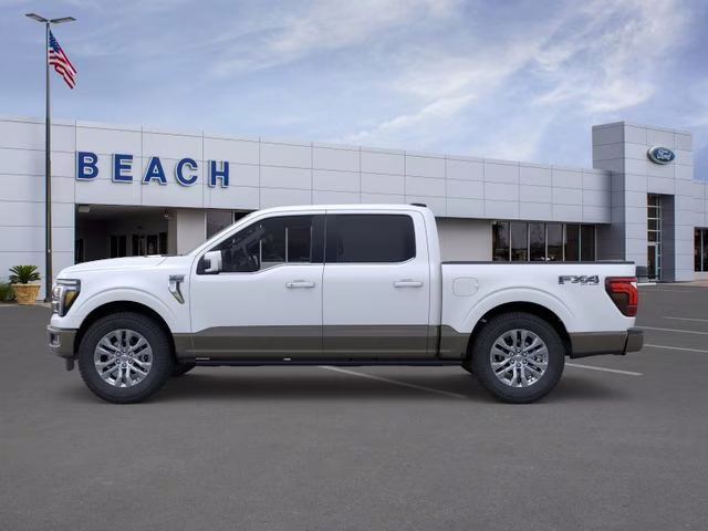 2026 Star White Metallic Tri-Coat Ford F-150 King Ranch 4X4 Truck