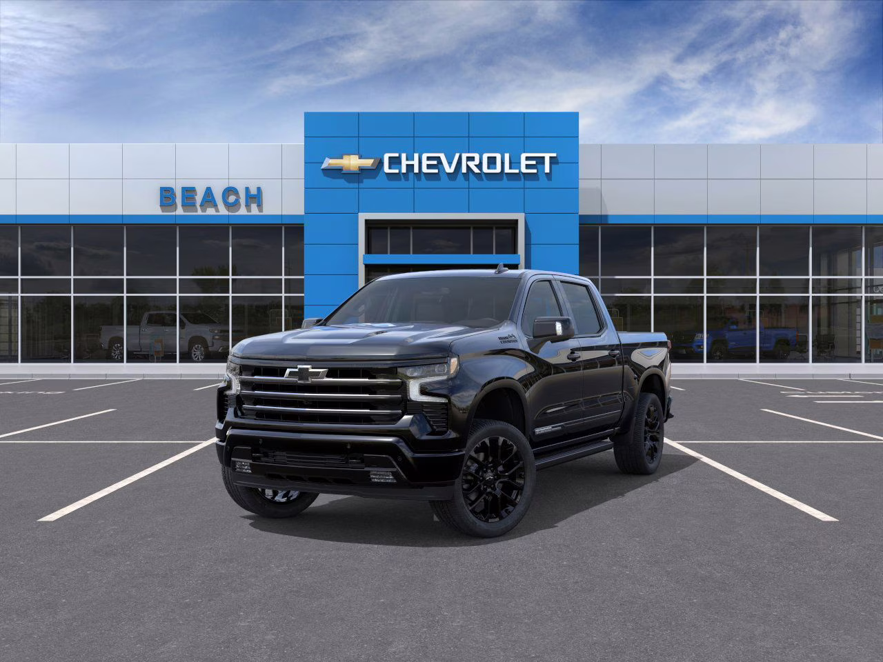 2026 Black Chevrolet Silverado 1500 High Country 4X4 Truck