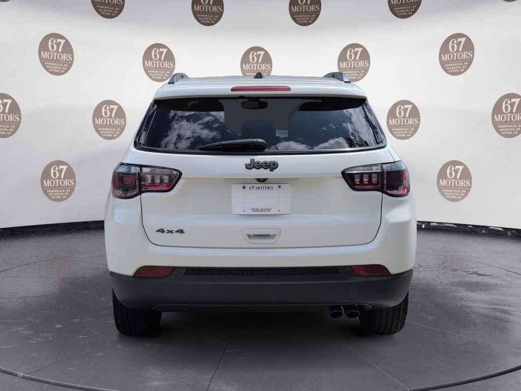 2021 White Clearcoat Jeep Compass 80th Special Edition 4X4 SUV