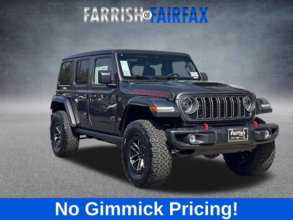 2026 Granite Crystal Metallic Clearcoat Jeep Wrangler Rubicon X 4X4 SUV