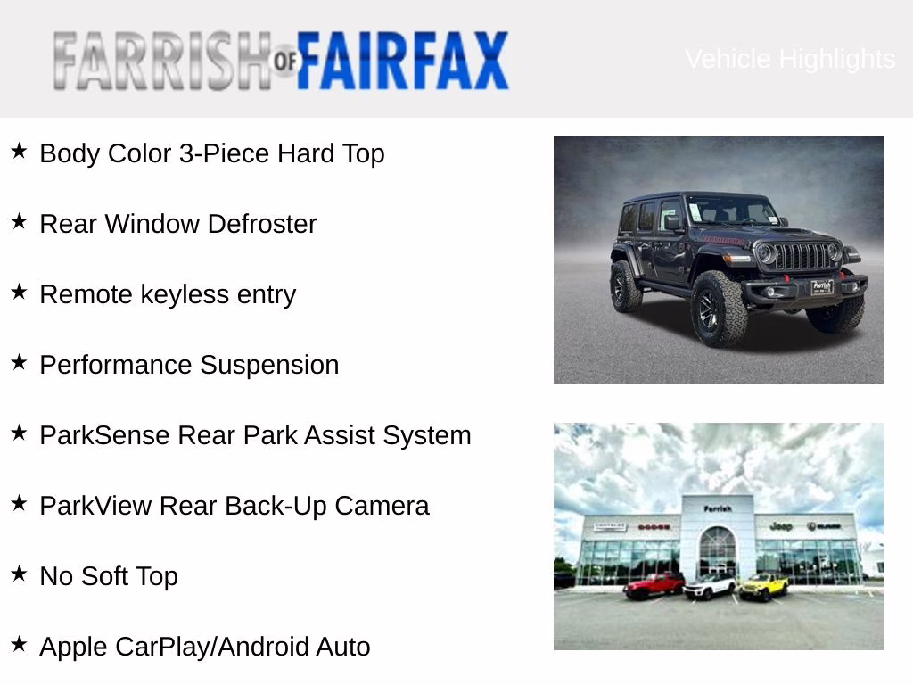 2026 Granite Crystal Metallic Clearcoat Jeep Wrangler Rubicon X 4X4 SUV