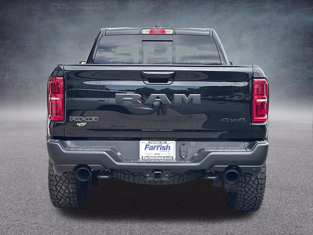 2026 Diamond Black Crystal Pearlcoat Ram 1500 RHO 4X4 Truck