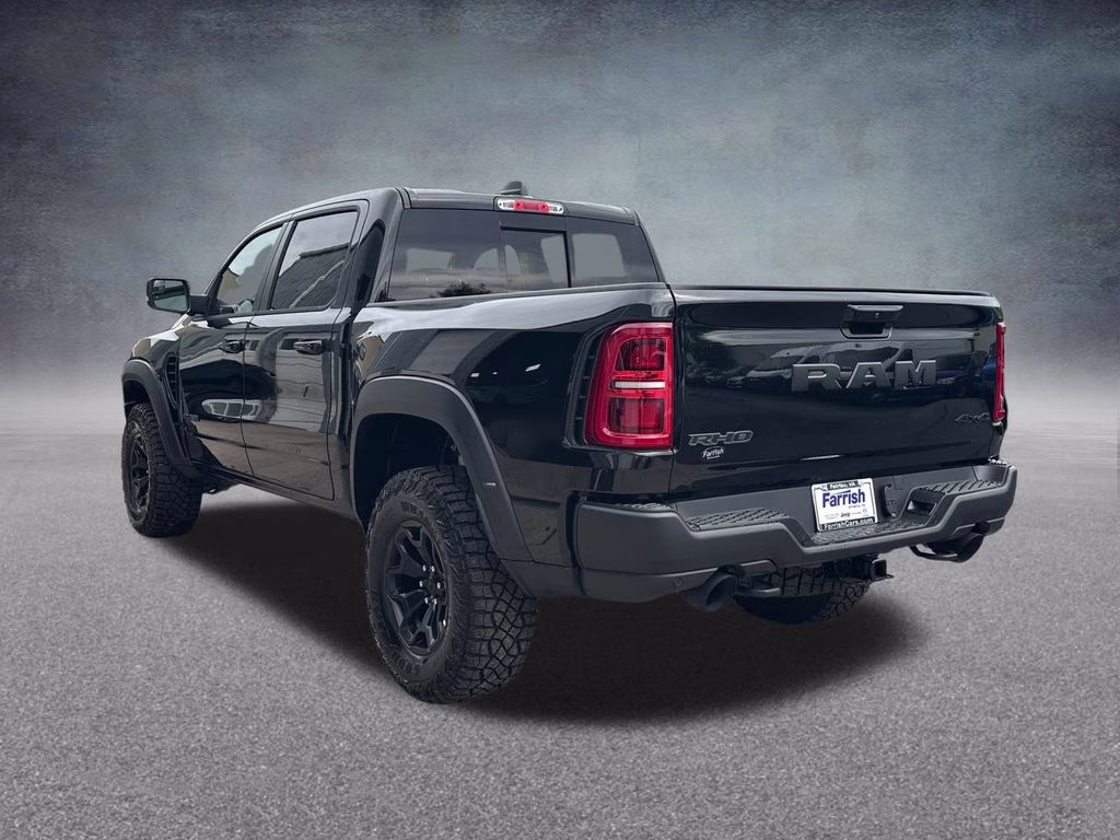 2026 Diamond Black Crystal Pearlcoat Ram 1500 RHO 4X4 Truck