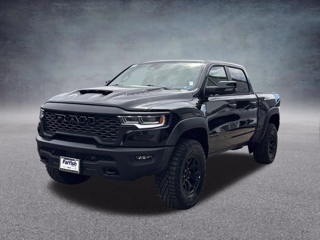 2026 Diamond Black Crystal Pearlcoat Ram 1500 RHO 4X4 Truck