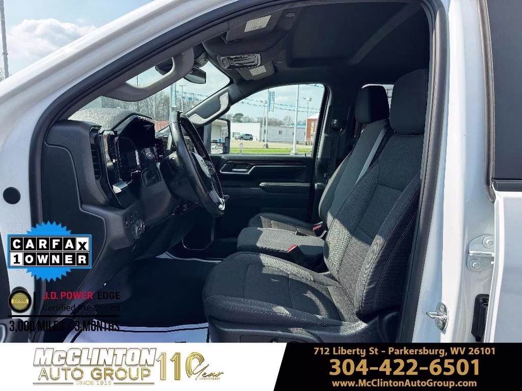 2025 Summit White Chevrolet Silverado 2500HD LT 4X4 Truck
