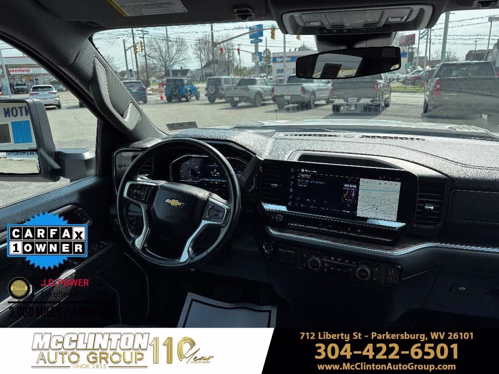 2025 Summit White Chevrolet Silverado 2500HD LT 4X4 Truck