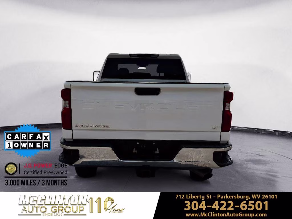 2025 Summit White Chevrolet Silverado 2500HD LT 4X4 Truck