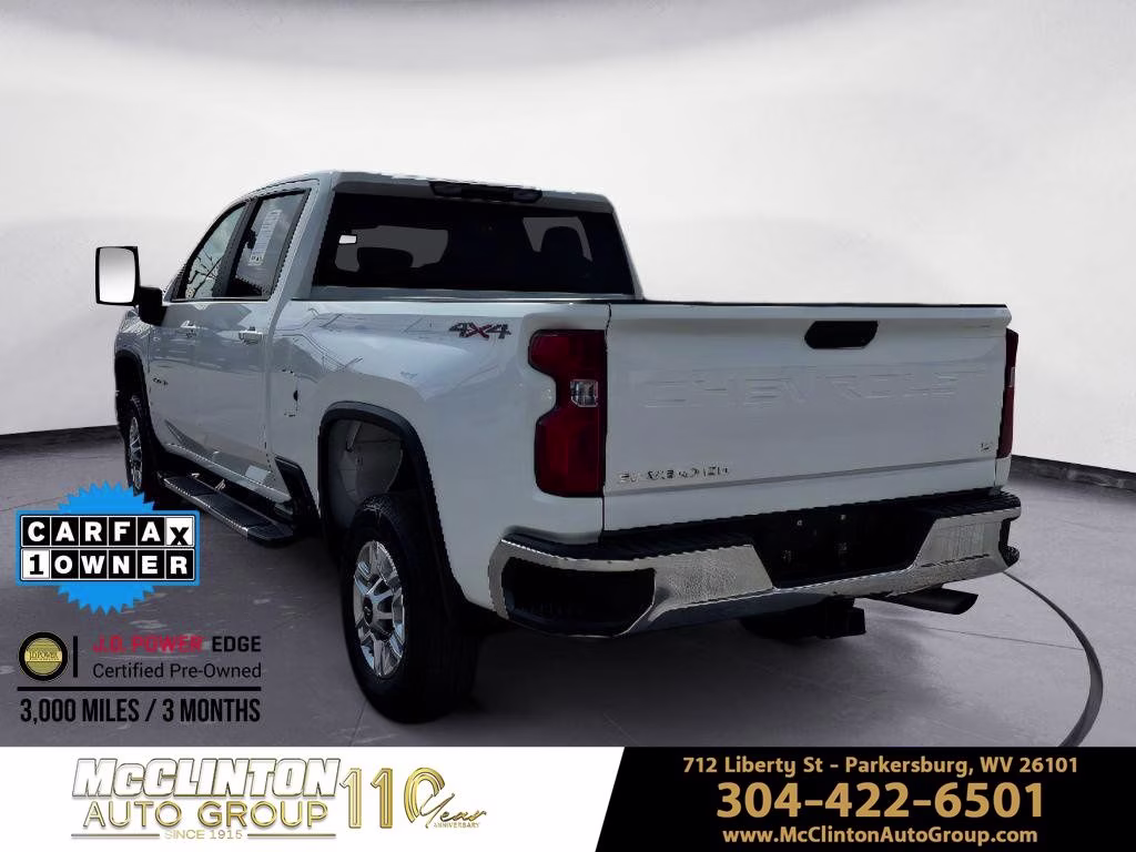 2025 Summit White Chevrolet Silverado 2500HD LT 4X4 Truck