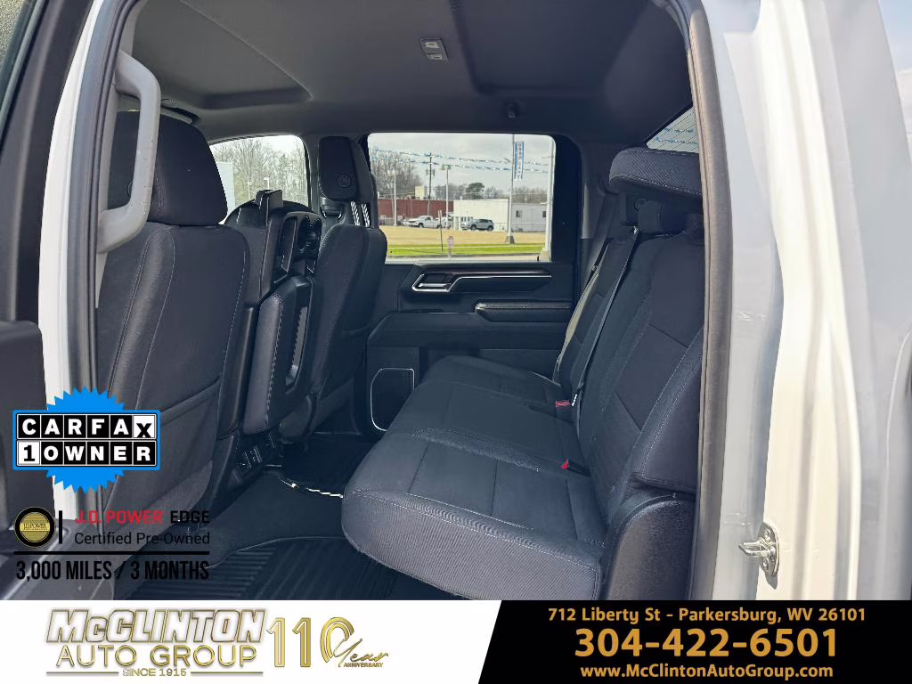 2025 Summit White Chevrolet Silverado LT 4X4 Truck